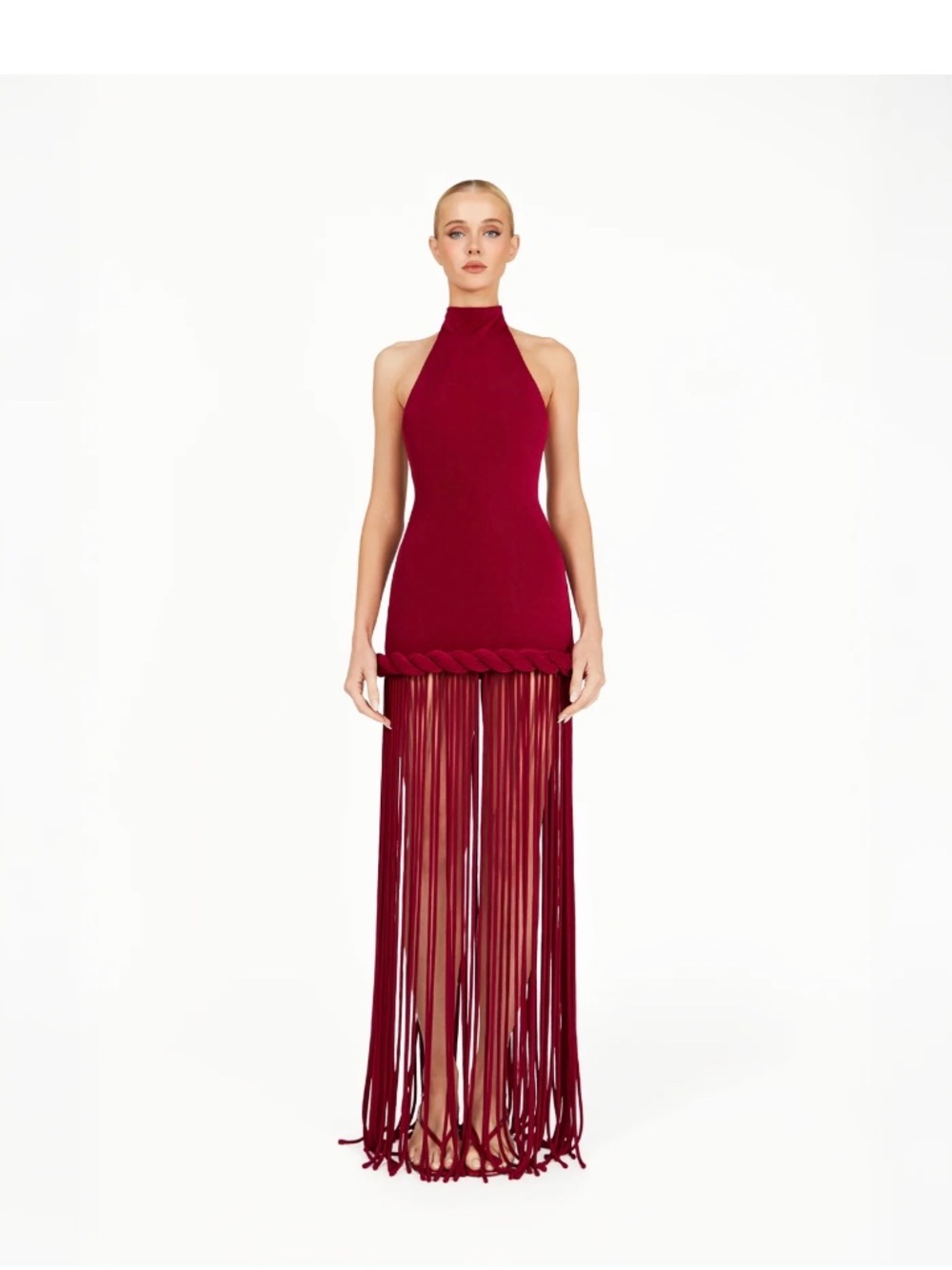 Khanum’s kiran dress- red